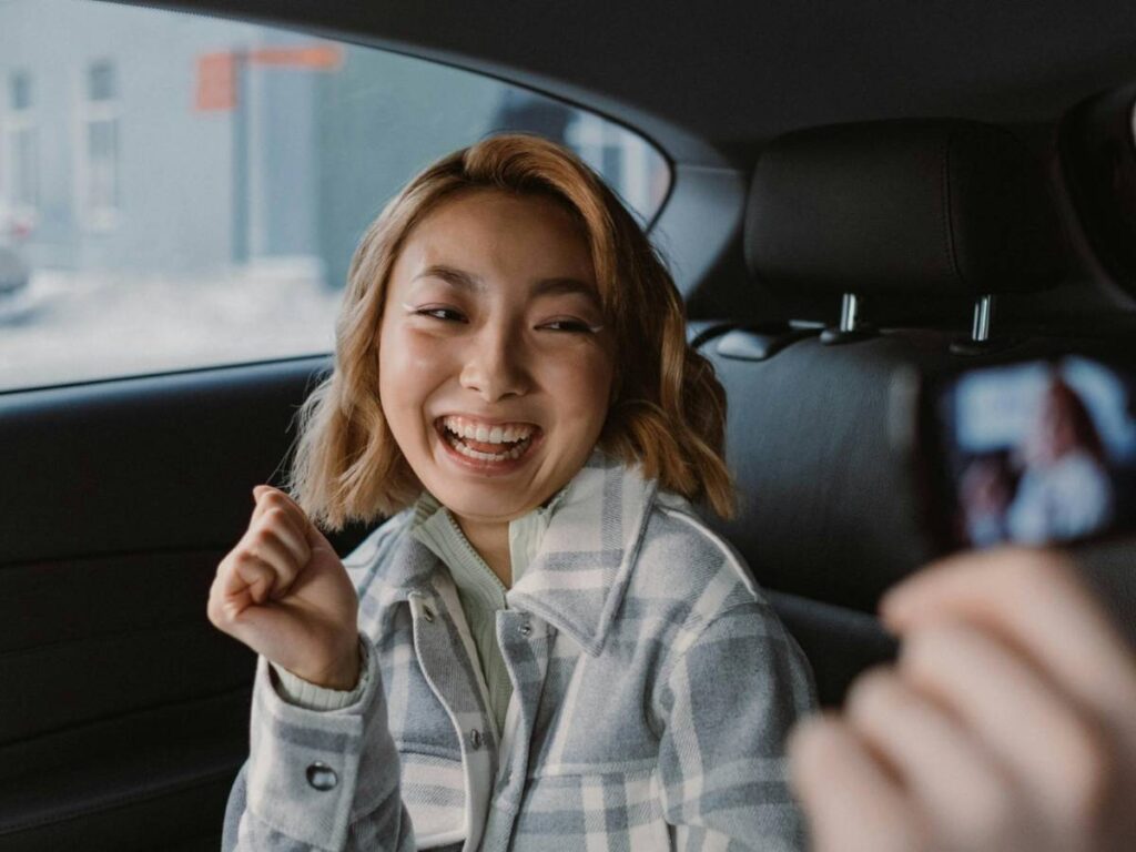 Couple Sitting in a Car